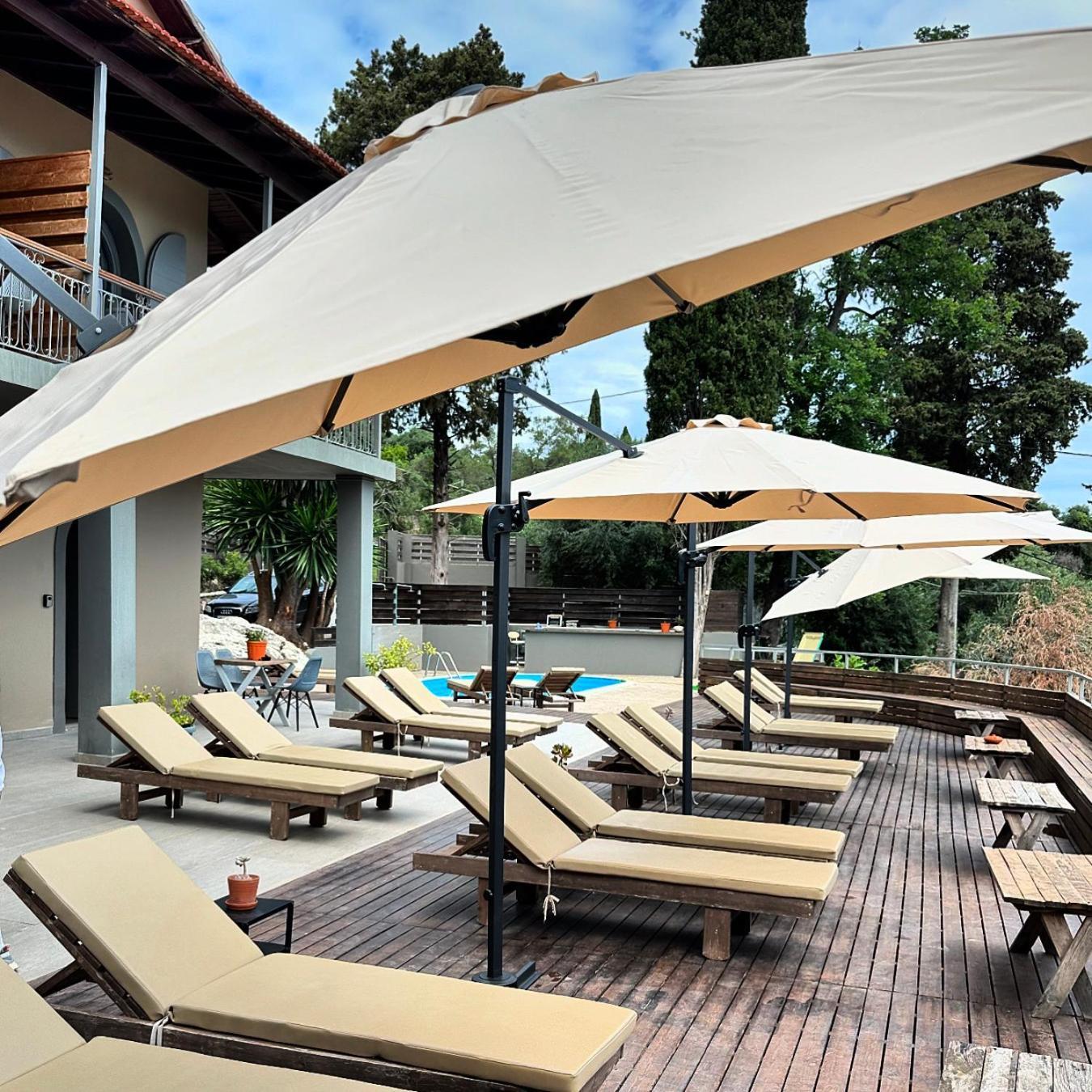Seven Keys Luxury Suites Achilleion ภายนอก รูปภาพ